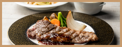 7月よりステーキランチ新登場