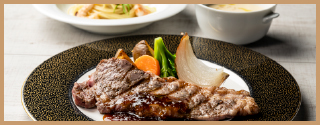 7月よりステーキランチ新登場