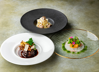 ディナーメニュー札幌南区イタリアンレストランリストランテフォレスタビアンカ